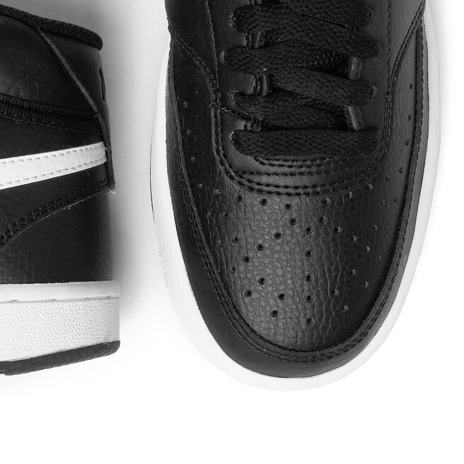 Nike Topánky Nike Court Vision Mid CD5436 001 Black/White