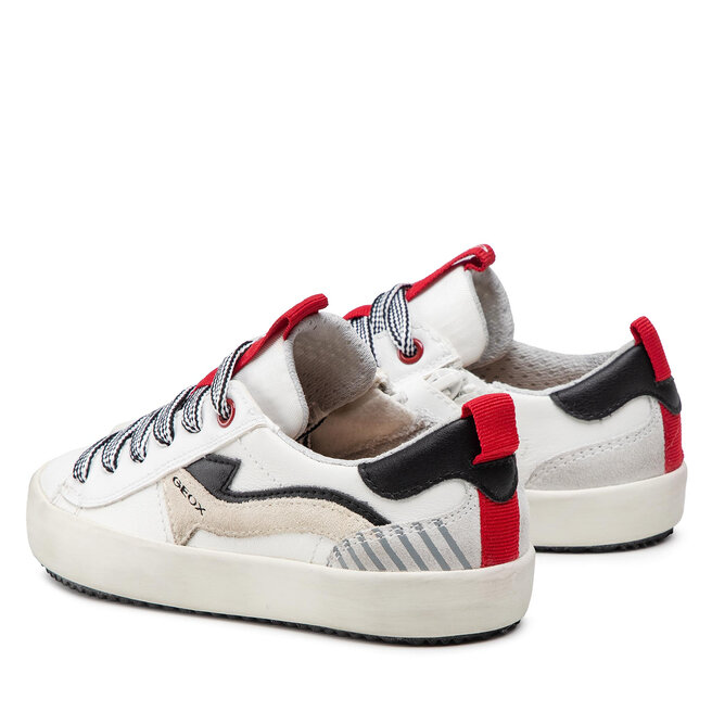 Geox Sneakers Geox J Alonisso B. B J252CB 08522 C0050 M White/Red