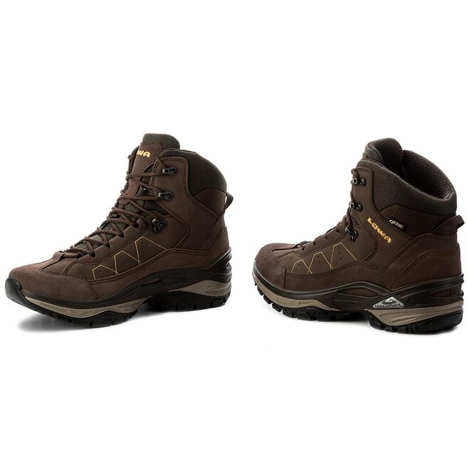 Lowa Trekingová obuv Lowa Toro II Gtx Mid GORE-TEX 310711 Espresso/Senf 4248