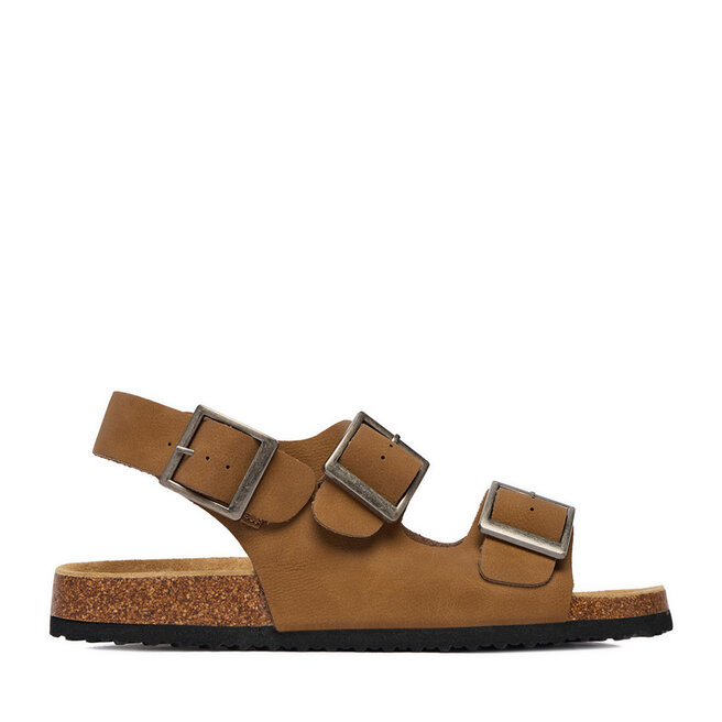 Sandały Go Soft EOHP-ALMELO-03 Brązowy - męskie