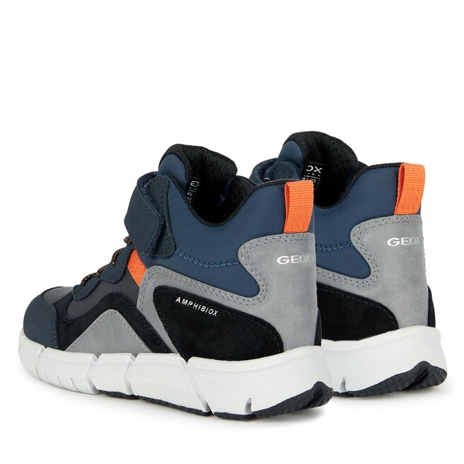 Schnürschuhe Geox J Flexyper Boy B Abx J949XA 032FU C6F2G S Braun