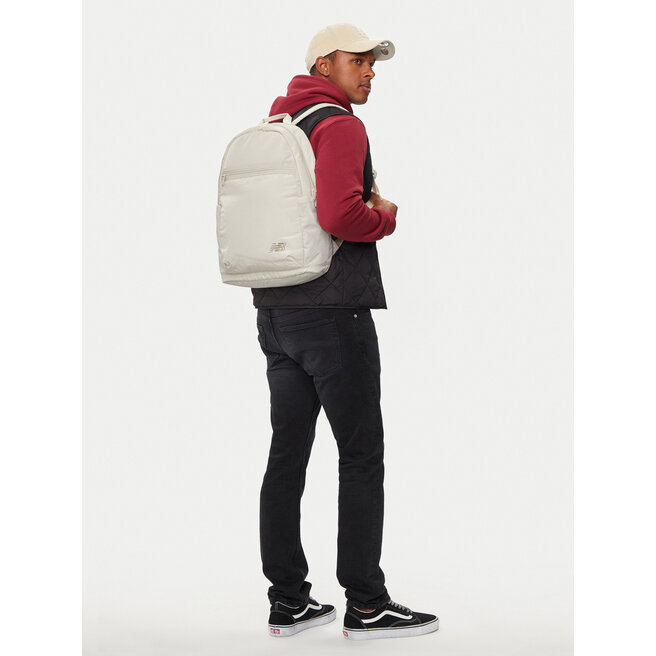 Plecak New Balance LAB23083LIN Beżowy -