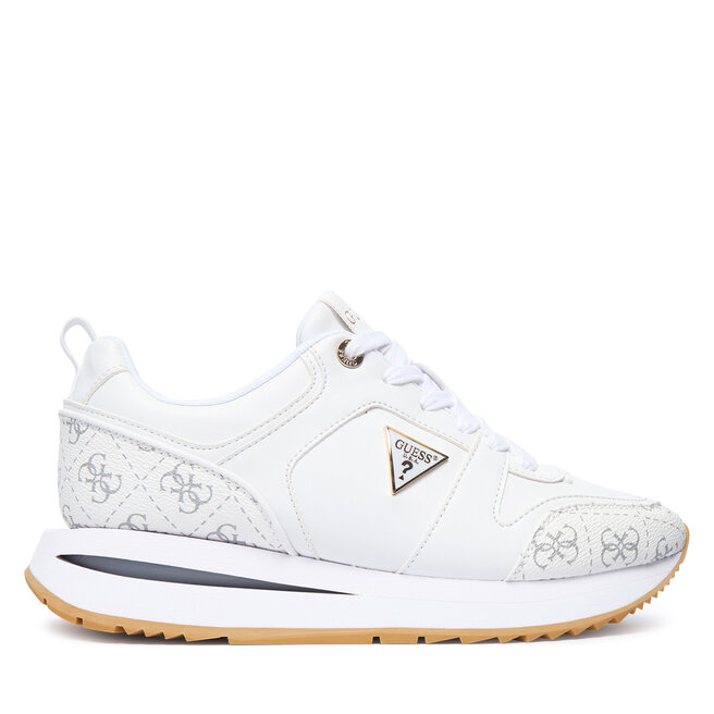 Sneakersy Guess FLTEVR ELE12 Biały - kobiece