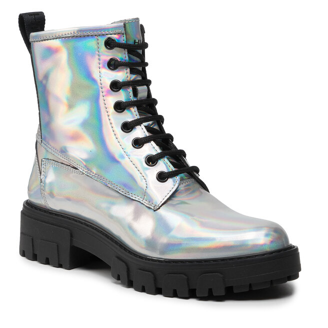 Hugo Outdoorová obuv Hugo Axel Bootie 50466451 10240648 01 Silver 040