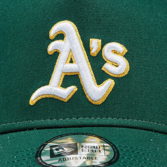 New Era Čiapka New Era Team Script Trucker Athletics 60364234 Zelená