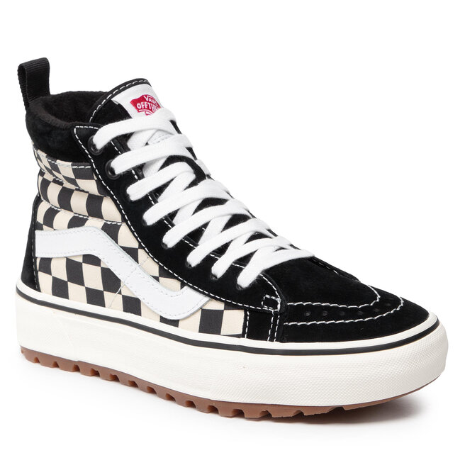 Sneakers Vans Sk8-Hi Mte-1 VN0A5HZYA041 Black/White/Checkerboard Black/White/Checkerboard imagine noua gjx.ro