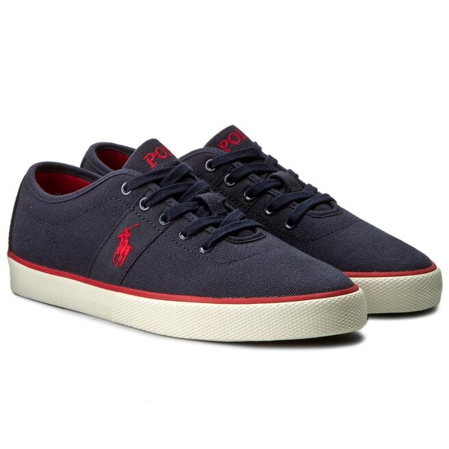 Polo ralph lauren navy halford shoes clearance