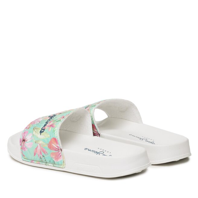 Pepe Jeans Papucs Pepe Jeans Slider Martina G PGS70052 White 800