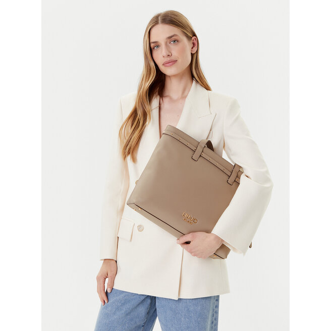 Torebka Liu Jo Ecs M Tote AF5135 E0058 Beżowy -