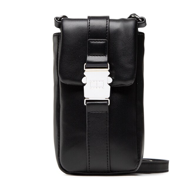 Torebka na telefon Tommy Jeans Tjw Iten Phone Pouch Chain - Czarny