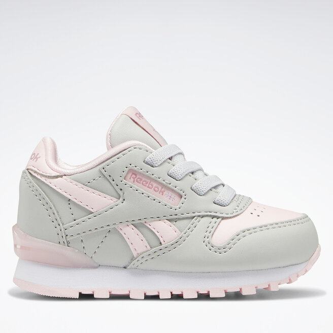 Reebok classic pink and grey