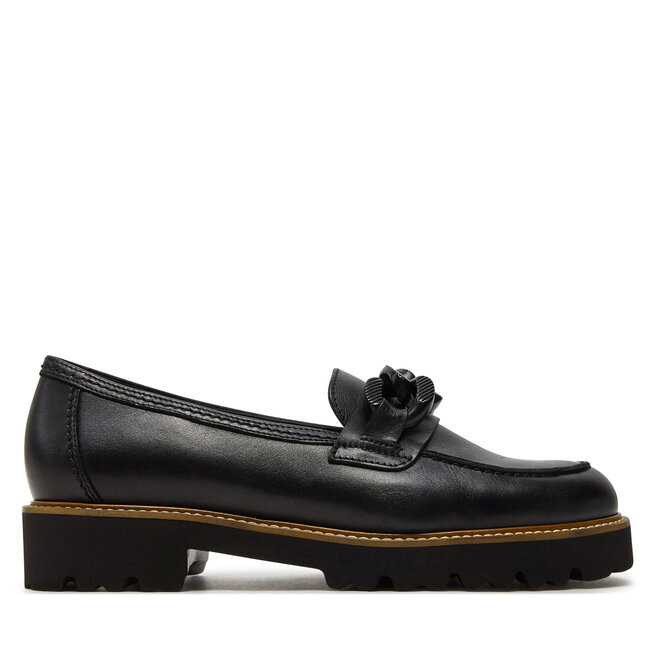 Loafersy Gabor - Czarny
