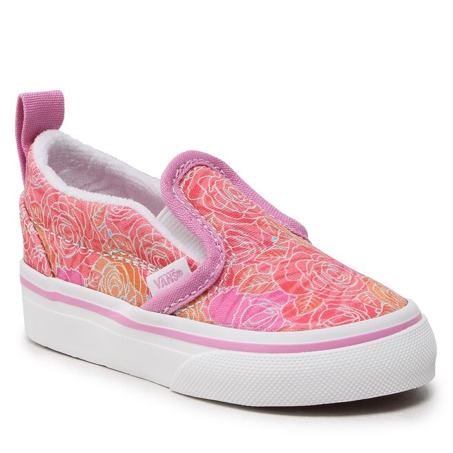Πάνινα παπούτσια Vans Slip-On V VN0A5EFKPT51 Rose Camo Pink Floral Ροζ