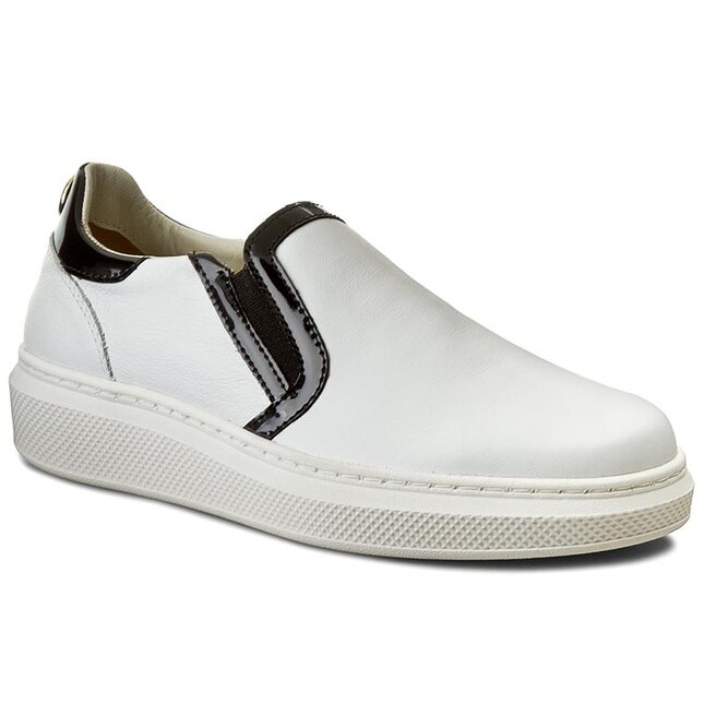 Sneakers Tommy Hilfiger Hadid On Sneaker FW56822038 White/Black 100 | eschuhe.de