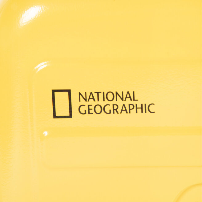 National Geographic Μικρή Σκληρή Βαλίτσα National Geographic Small Trolley N205HA.49.68 Yellow