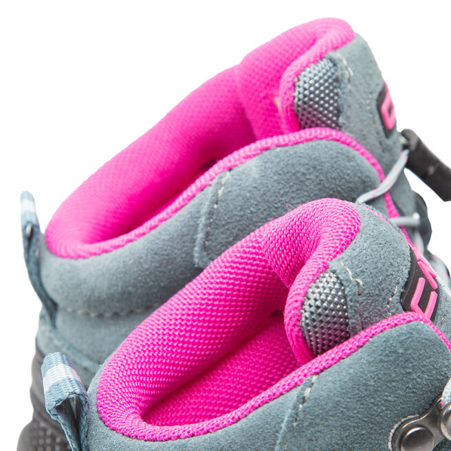 CMP Bakancs CMP Kids Rigel Mid Trekking Shoe Wp 3Q12944 Mineral Green/Purple Fluo