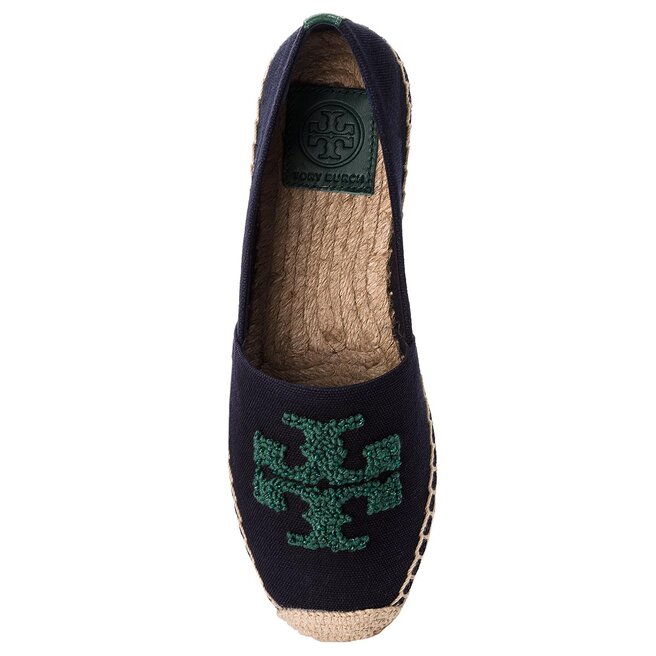 Tory Burch Elisa Logo Flat Espadrille 38031 Perfect