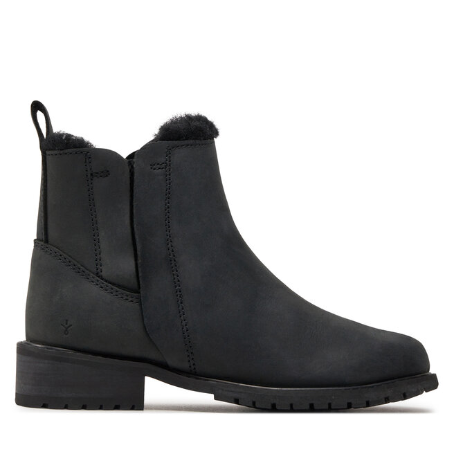 Sztyblety EMU Australia Pioneer Leather - Czarny