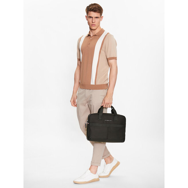 Tommy Hilfiger Laptoptáska Tommy Hilfiger Th Elevanted Nylon Computer Bag AM0AM10940 BDS