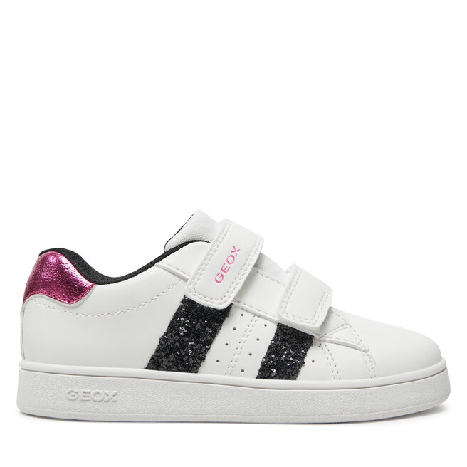 Sneakersy Geox J Eclyper Girl J45LRA 000BC - S Biały