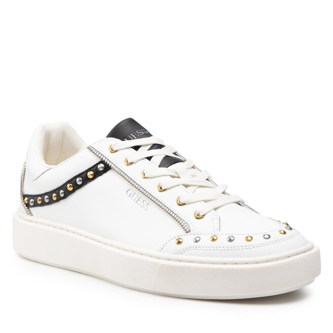 Sneakers Guess Vice Studs FM5VIS LEA12 WHITE epantofi-Bărbați-Pantofi-De imagine noua