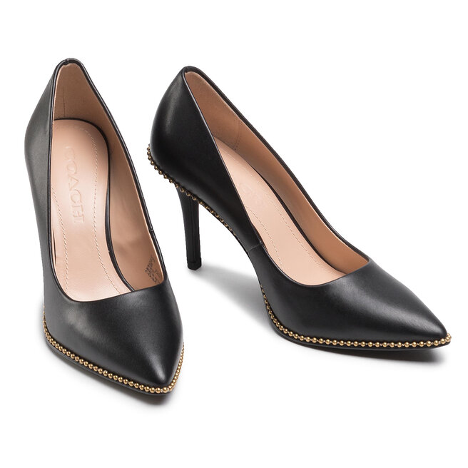 Coach Scarpe stiletto Coach Waverly85 Bchain Ltr G3935 Black