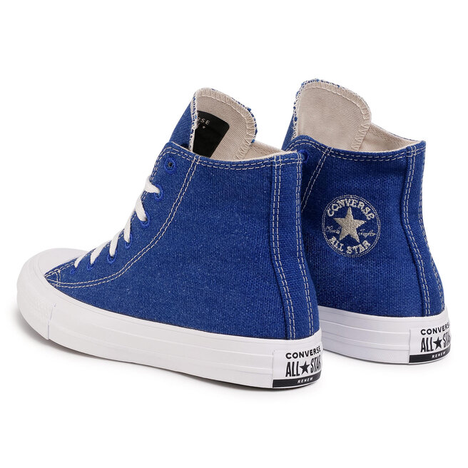 rush blue high top converse