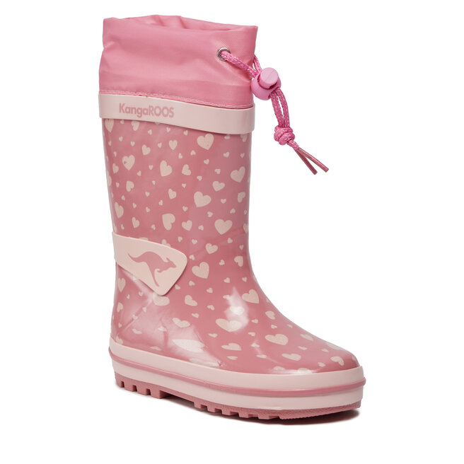 Γαλότσες KangaRoos KRain 182440006069 Dusty RoseHeart