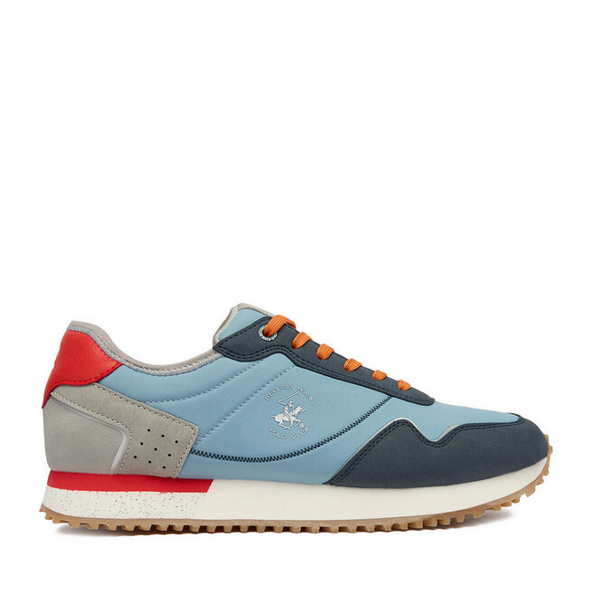 Sneakersy Beverly Hills Polo Club EO-GUIDIO-01 Niebieski - męskie