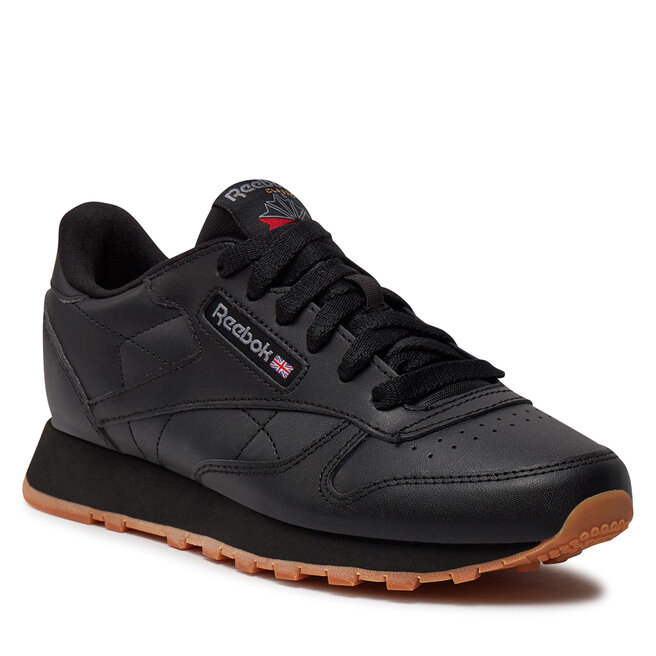 Buty Reebok Classic Leather GZ6093 Cblack Cblack Rbkg02 eobuwie