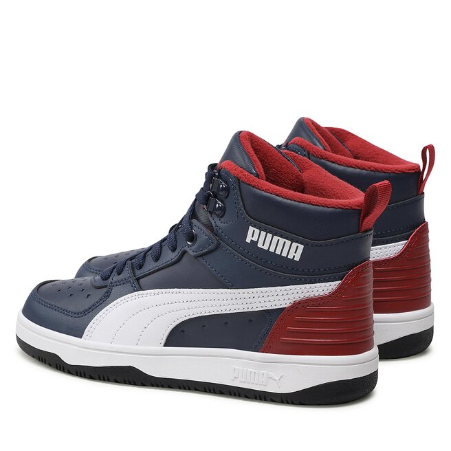Puma Сникърси Puma Rebound Rugged Jr 388243 03 Peacoat/Puma White/Red
