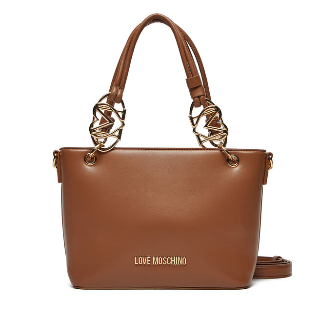 Torebka LOVE MOSCHINO - Brązowy