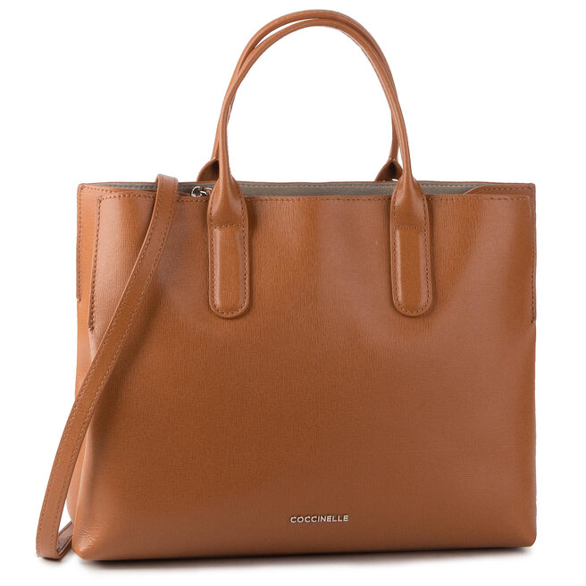Coccinelle Táska Coccinelle EO6 Sandy Saffiano E1 EO6 18 01 01 Caramel W03