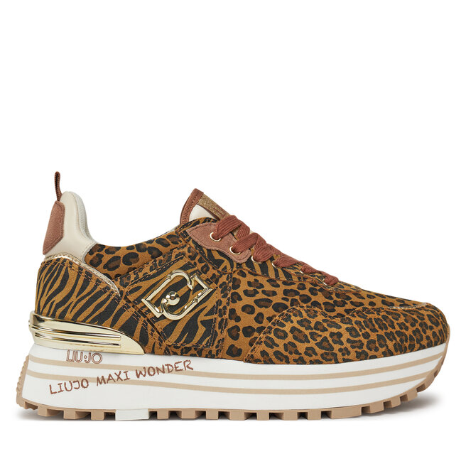 Sneakersy Liu Jo Maxi Wonder 01 BA4047 - Brązowy