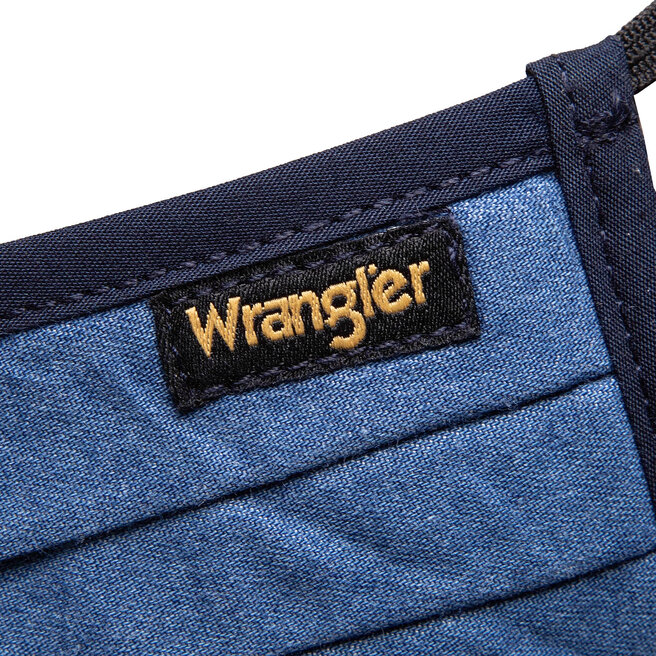 Wrangler Set od 3 tekstilne maske Wrangler W0Y1YBX41 Blue Indigo