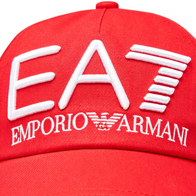 EA7 Emporio Armani Șapcă EA7 Emporio Armani 245091 CC980 40274 Racing Red/White