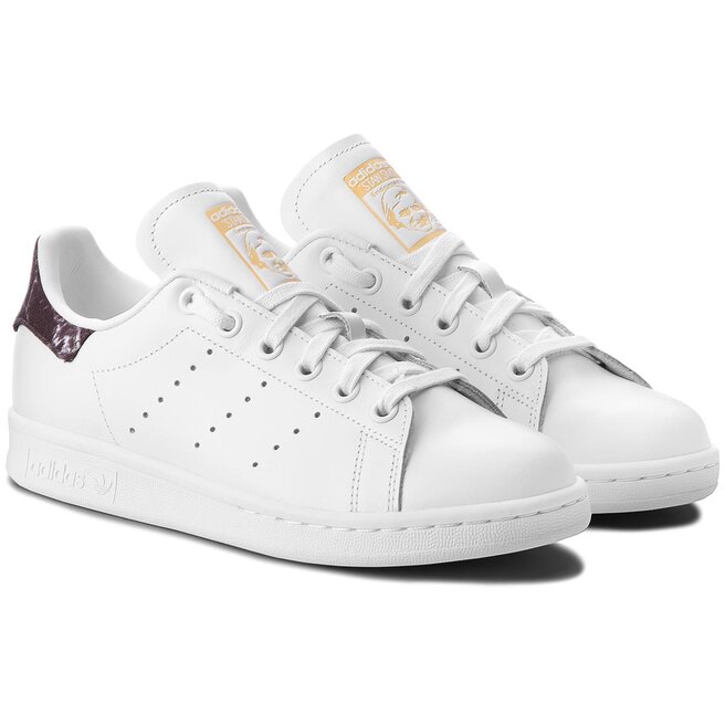Boty adidas Stan Smith AH2456 Ftwwht Cblack Goldmt eobuv.cz