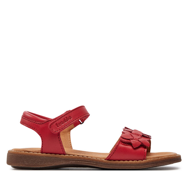 Sandały Froddo Lore Flowers G3150251-10 S Czerwony - dziewczęce