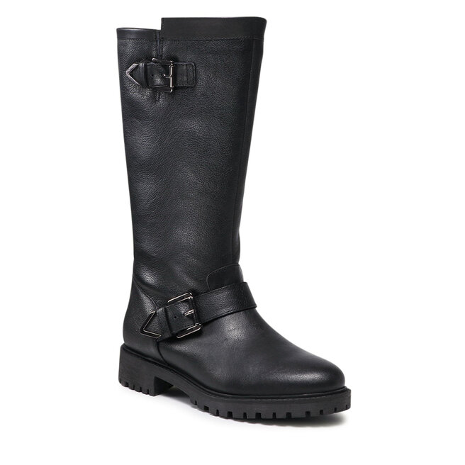 Cizme Geox D Hoara H D16FTH 04643 C9999 Black