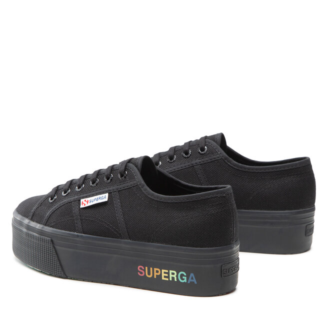 Teniszcip Superga 2790 Paltform S7113KW Black Rainbow AI3 ecipo.hu