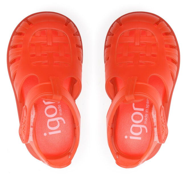 Igor Сандали Igor Tobby Velcro S10233-027 Tr.Rojo/Tr.Red