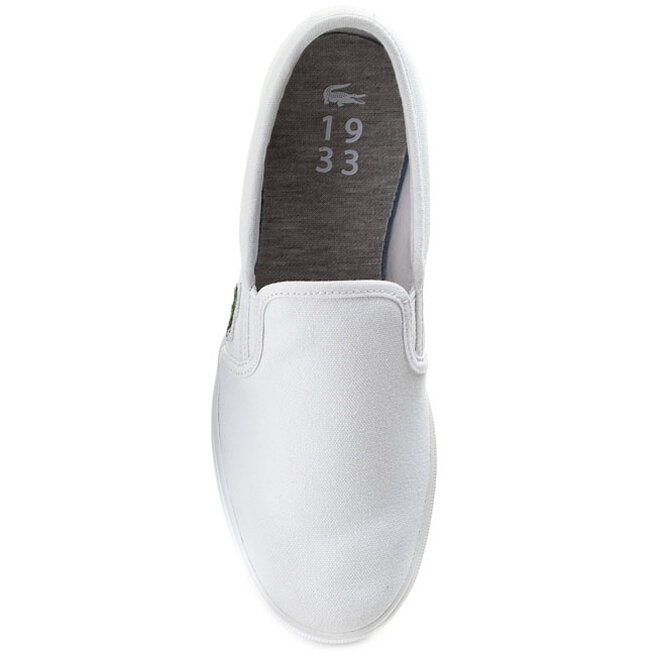 lacoste gazon white