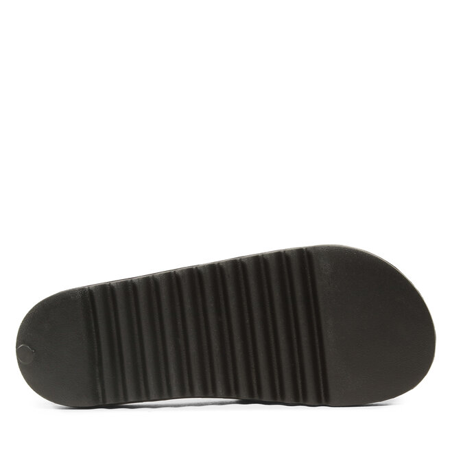 Calvin Klein Șlapi Calvin Klein Chuncky Pool Slide Rub HM0HM01063 Ck Black BEH