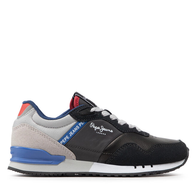 Sneakersy Pepe Jeans London One Cover B - Czarny
