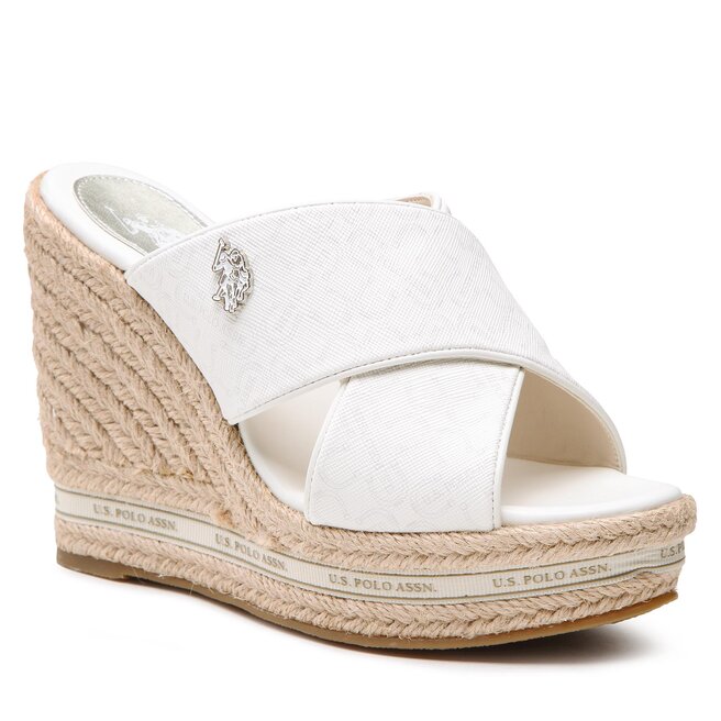 Sandale U.S. Polo Assn. Aylin AYLIN008 PRINT WHI