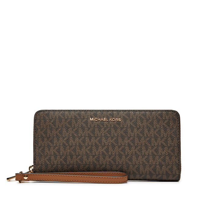 Duży Portfel Damski MICHAEL Michael Kors Jet Set - Brązowy