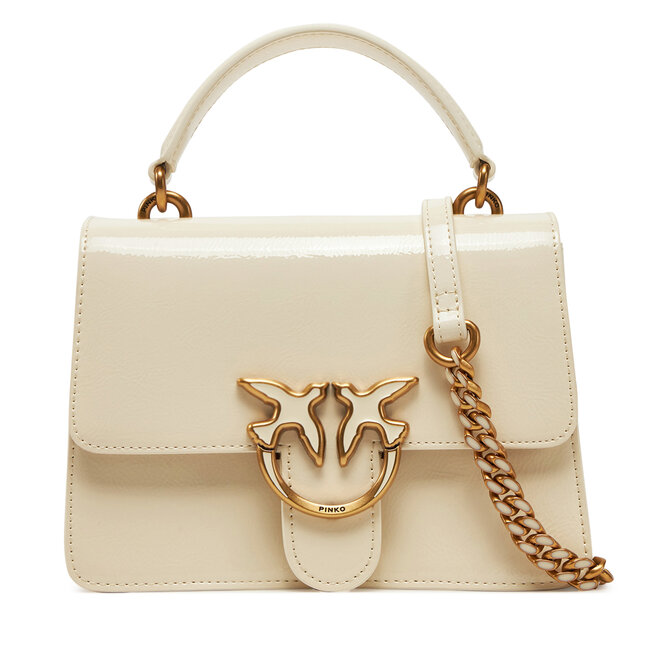 Torebka PINKO Love One Top Handle Mini Light PE 25 PLTT 100071 - Écru