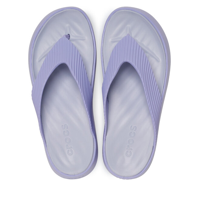 Japonki Crocs Getaway Groove Platform Flip - Fioletowy