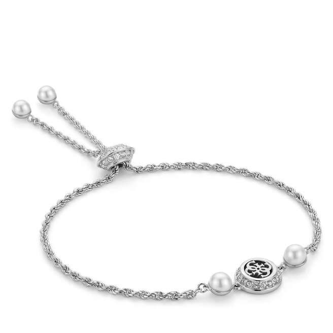 Bransoletka Guess JUBB05 520JW Srebrny -