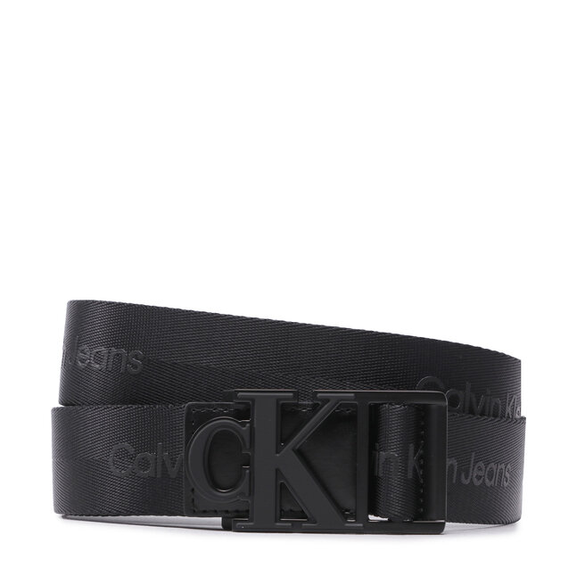 Curea pentru Bărbați Calvin Klein Jeans Monogram Logo Webbing Belt 35Mm K50K510475 BDS